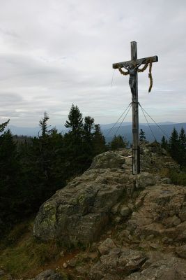 Gipfelkreuz Rachel