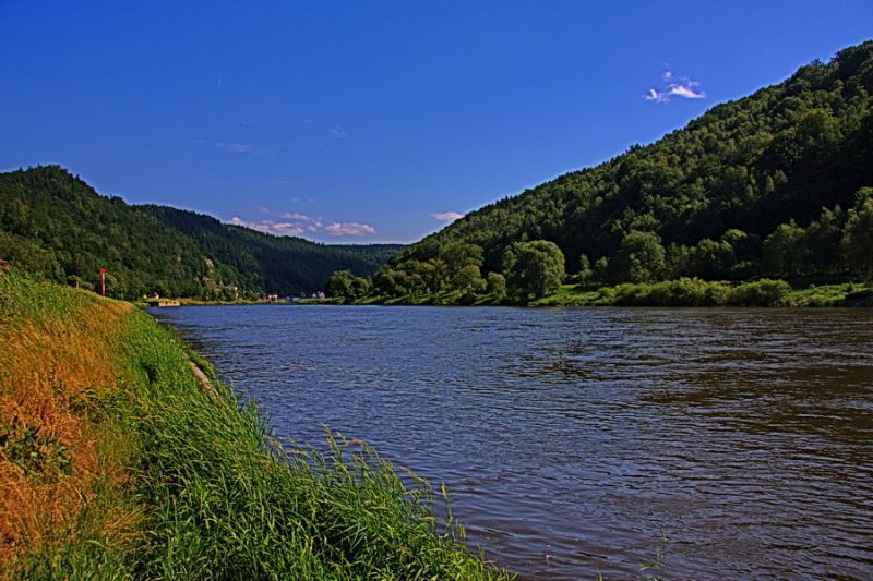 Elbe bei Schmilka